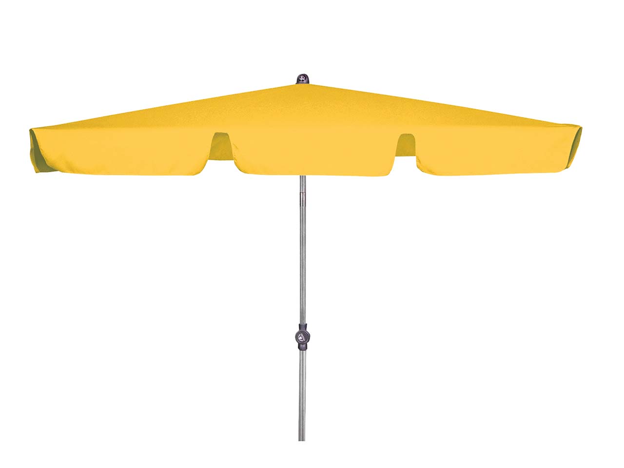 doppler Sonnenschirm "Active" 180 x 120 cm, gelb