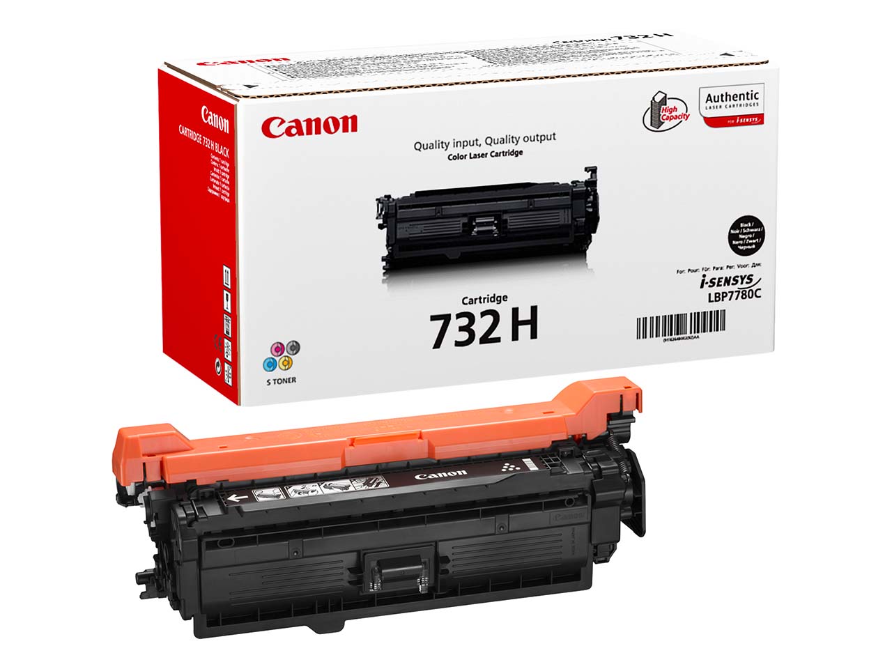 Canon Toner Nr. 732H schwarz