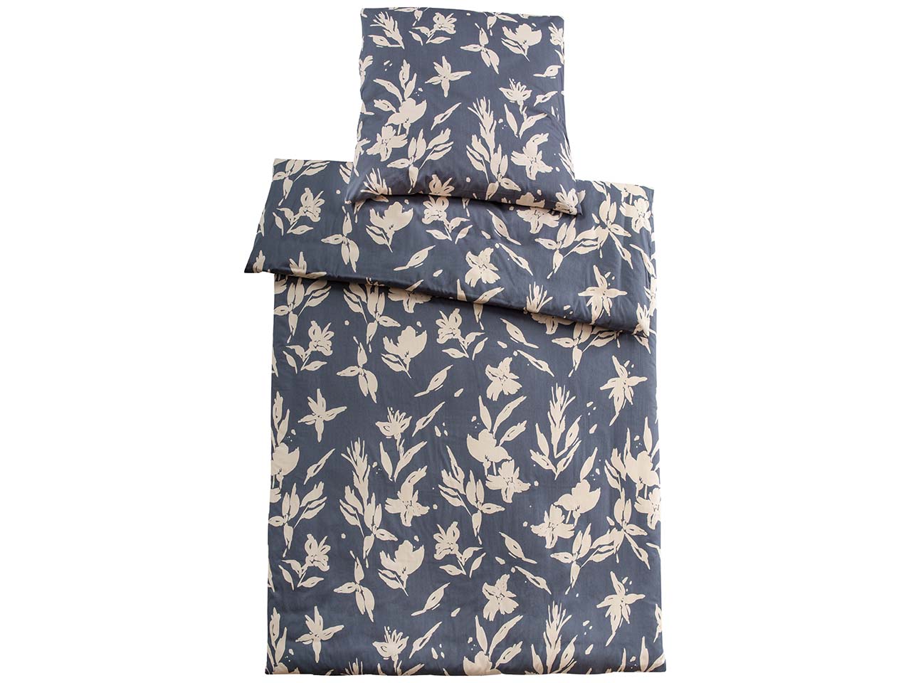 Cotonea Satin-Bettwäsche "Ornament" aus Bio-Baumwolle 80 x 80/135 x 200 cm