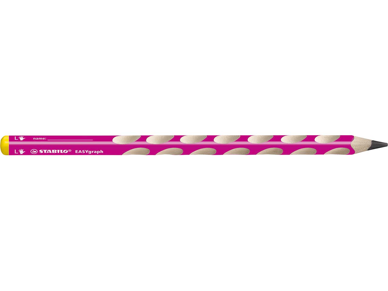 STABILO Bleistift 'EASYgraph L' für Linkshänder, pink