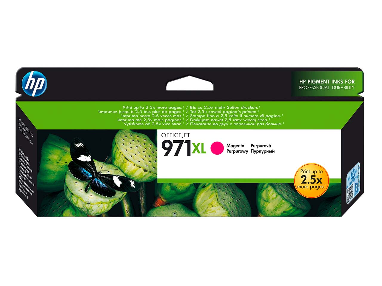 hp Tintenpatrone CN627AE, Nr. 971 XL magenta