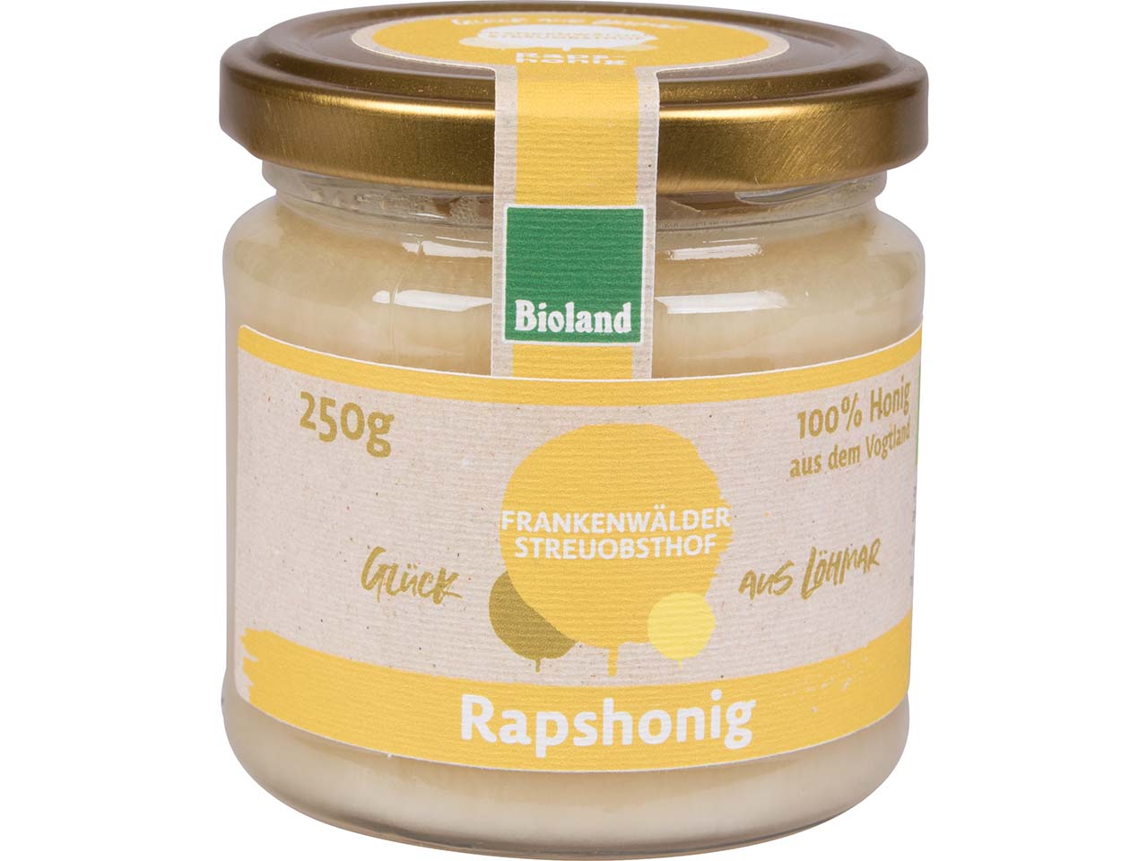 FRANKENWÄLDER STREUOBSTHOF Bio-Rapshonig, 250 g