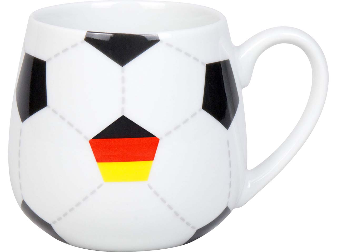 Könitz Tasse "Fußball Deutschland" 400 ml aus Porzellan