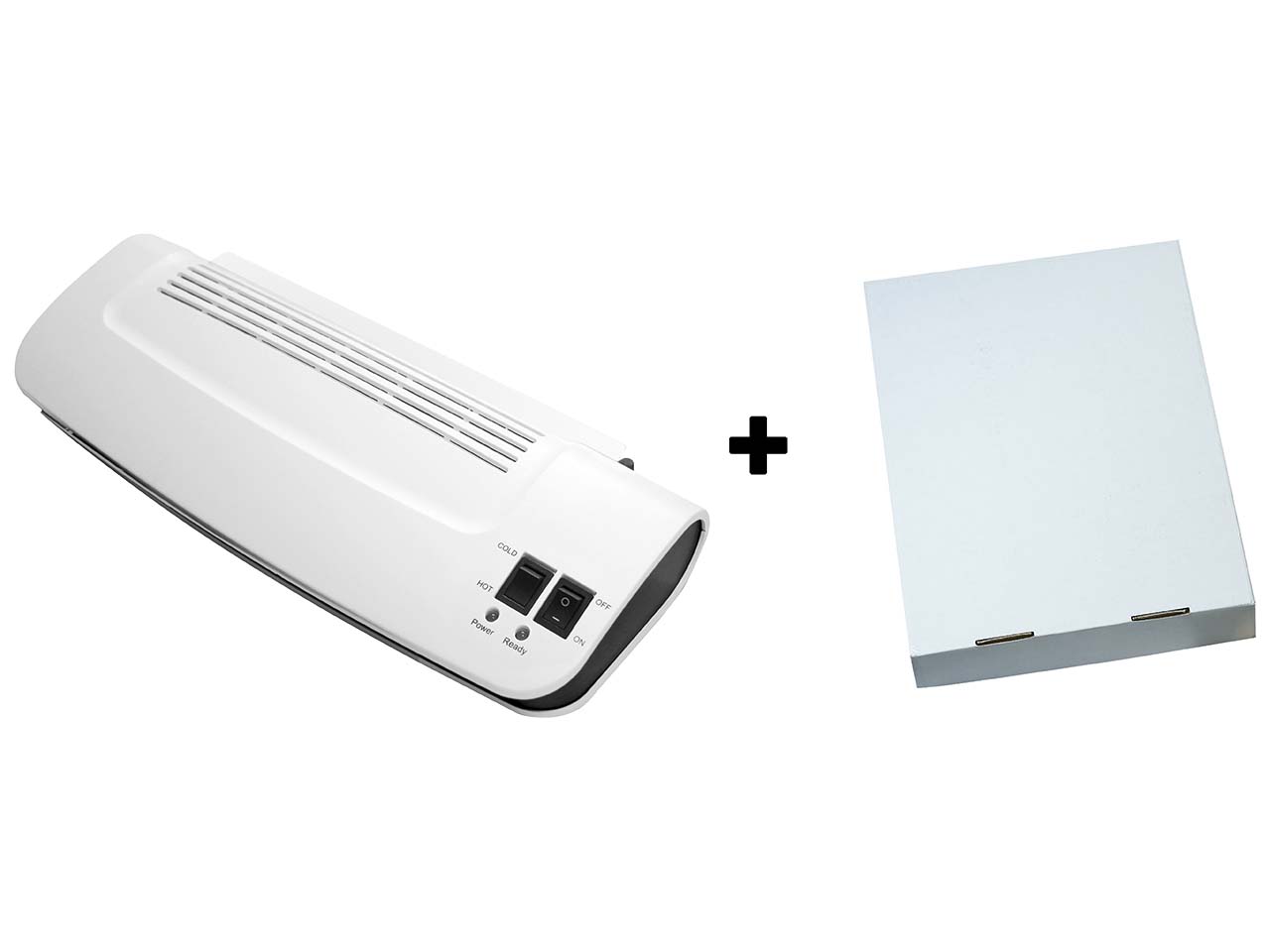 Monolith Laminiergerät "OL289" DIN A4 + 100 Laminierfolien, 2 x 80 µ neutral klar