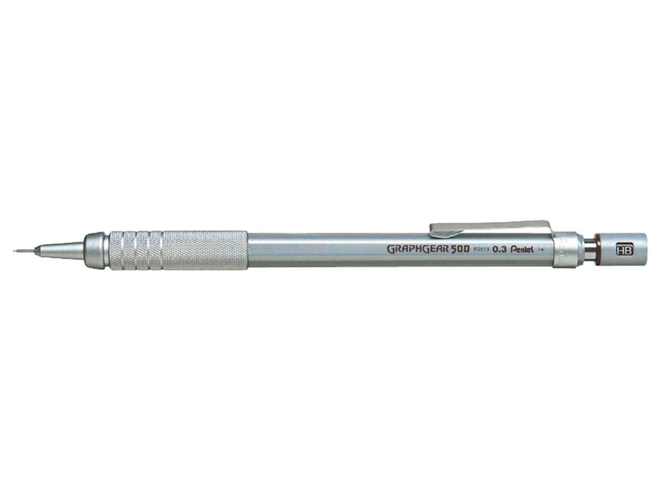 Pentel Graphgear 500 0,3mm silber