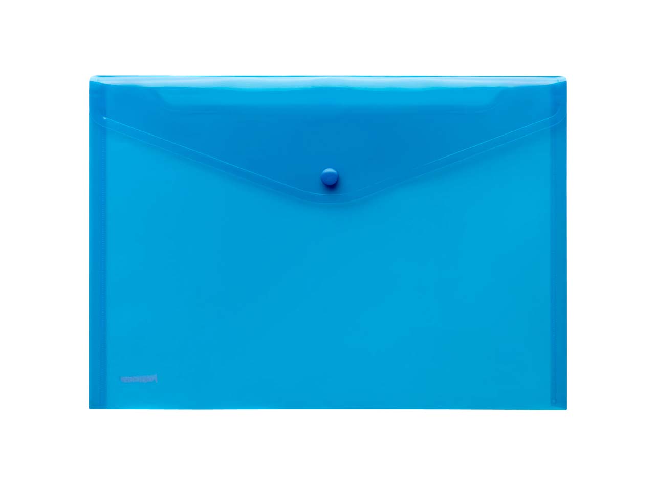 Sammelmappe für A4 transparent blau PP
