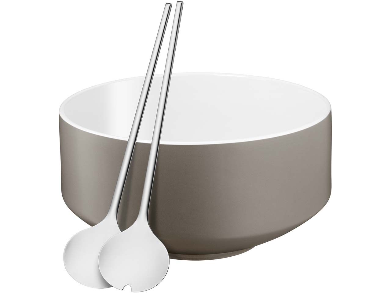 WMF 3-teiliges Salat-Set "Moto" lavagrau