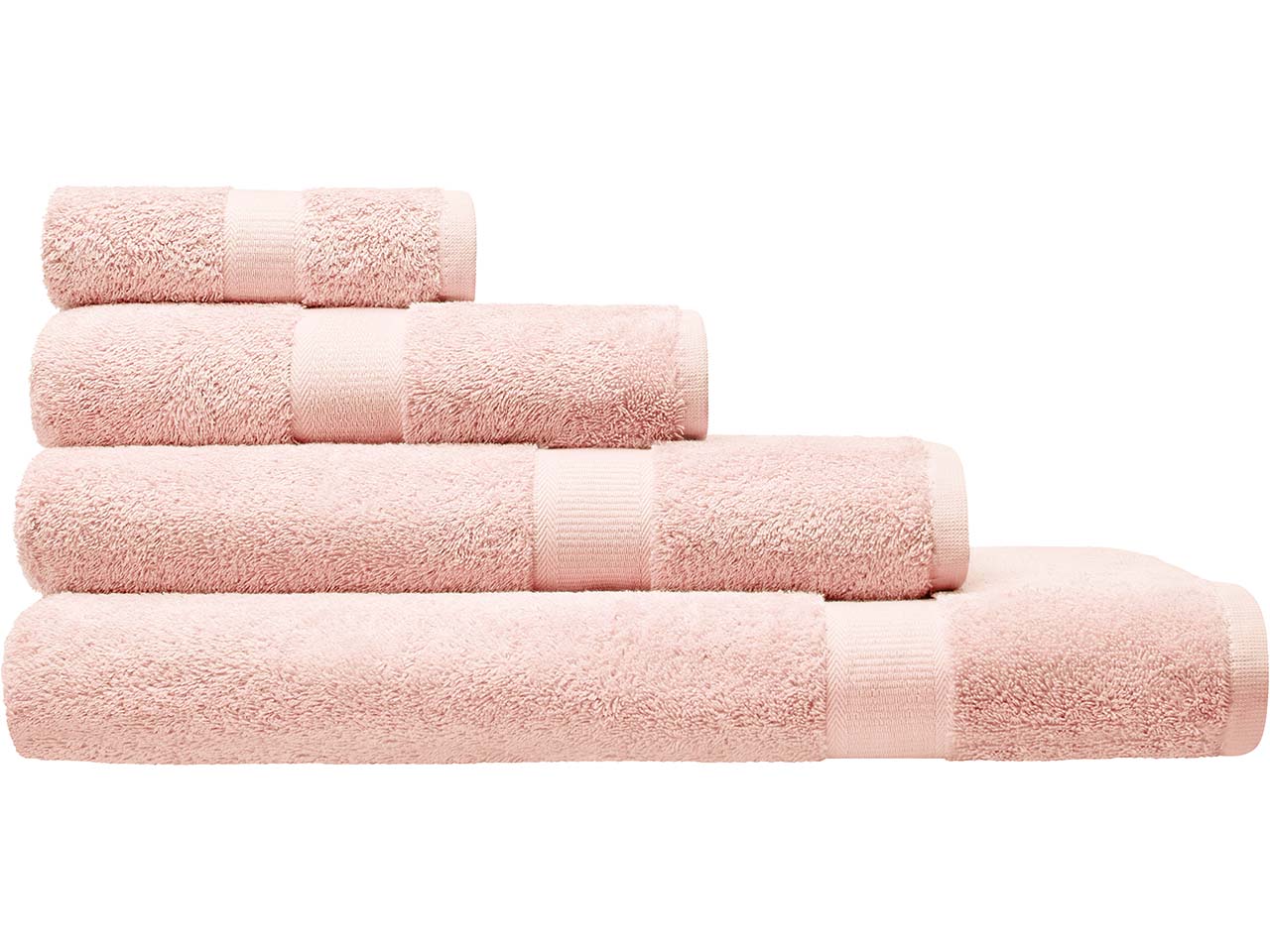 Cotonea Frottier Duschtuch 70 x 140 cm, Bio-Baumwolle, rouge