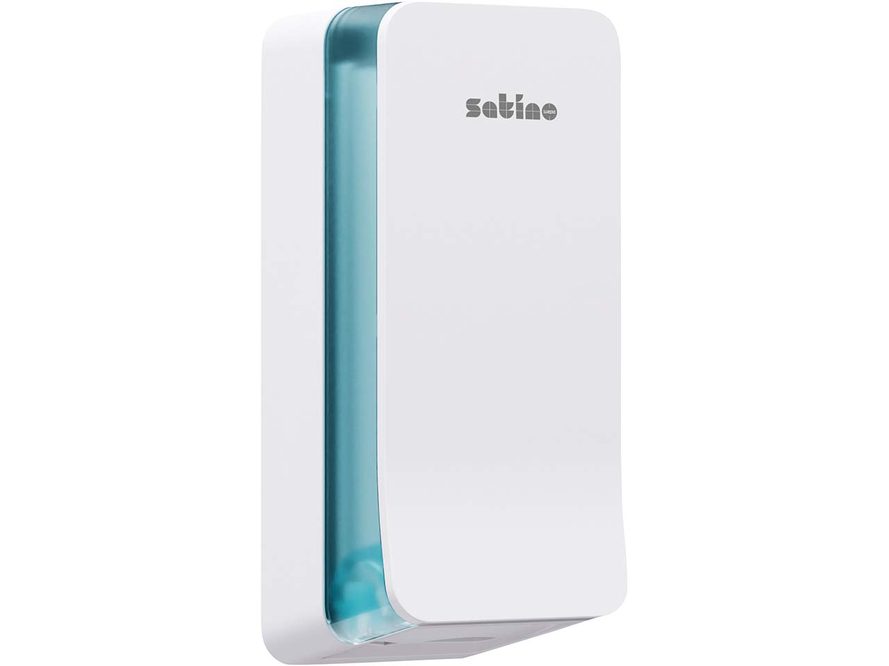 Satino Toilettenpapier-Spender Einzelblatt "HYGINITY", weiß