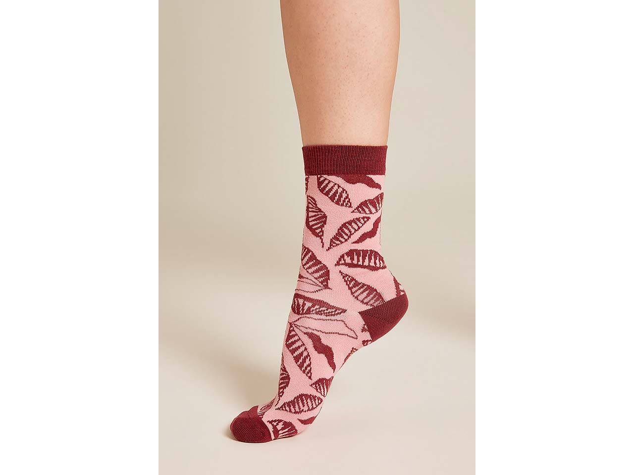tranquillo Bio-Socken "COCOA", anemone, Gr. 35/38
