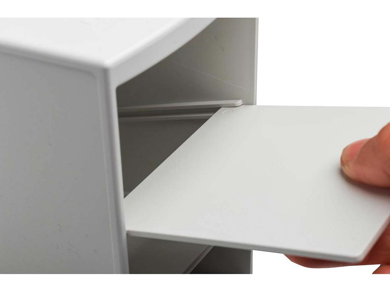 Exacompta Ordnungshelfer "Multitower AutentiK" 4 Fächer, 230 x 80 x 110 mm, weiß Exacompta Ordnungshelfer "Multitower AutentiK" 4 Fächer, 230 x 80 x 110 mm, weiß