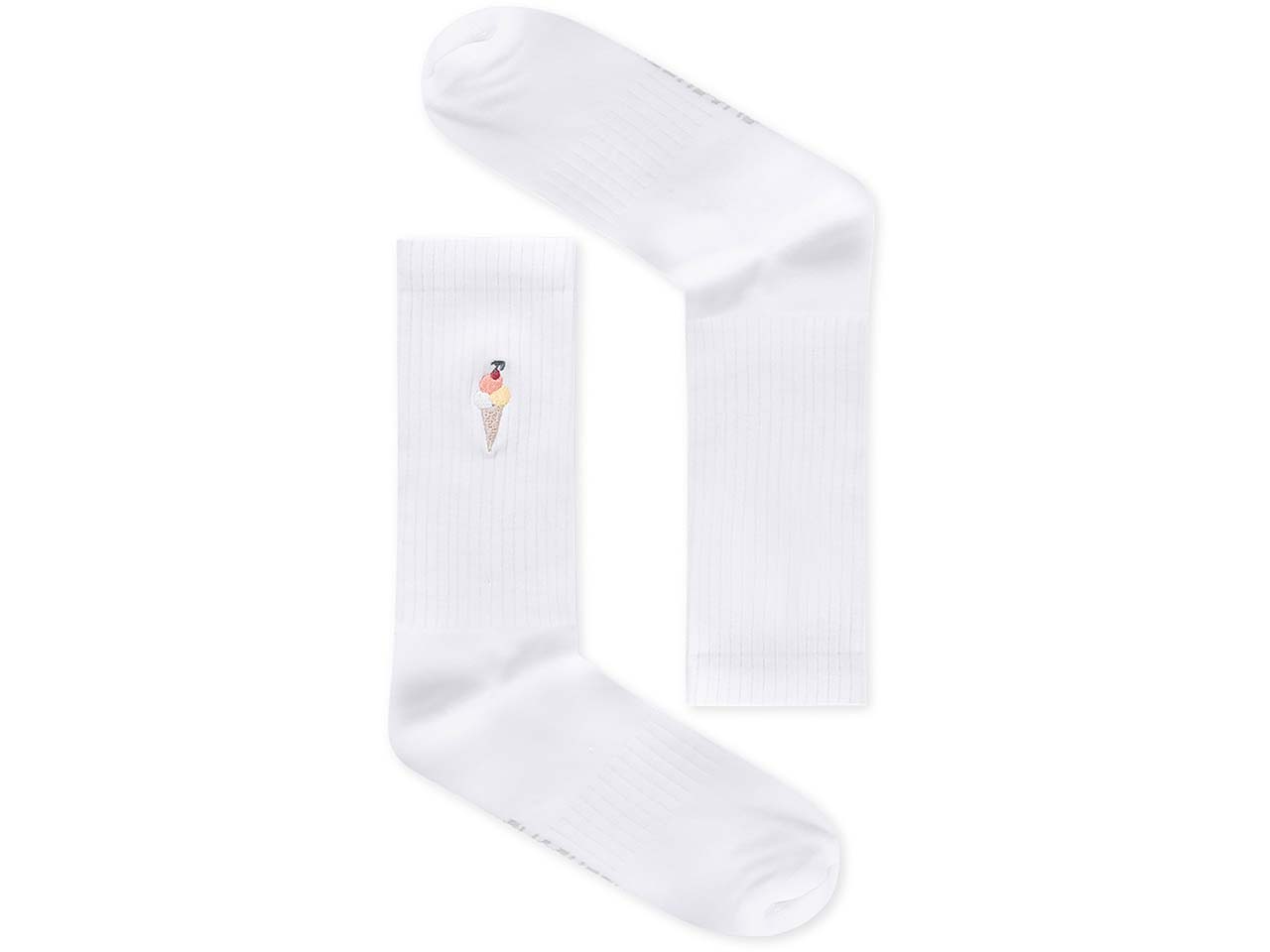 GREENBOMB Bio-Tennissocken "Ice Waffle", white, Gr. 37/40