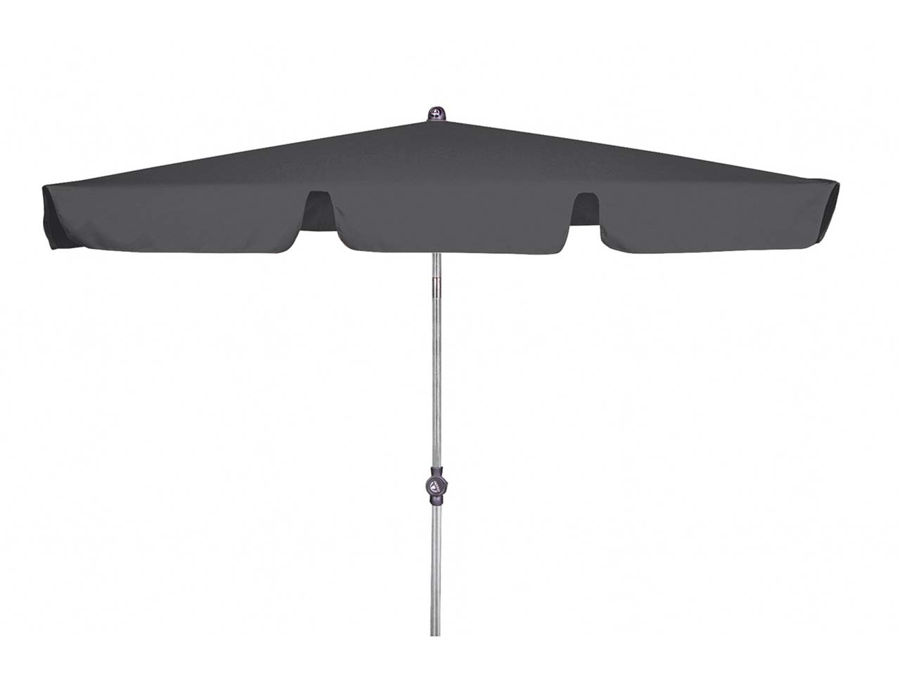 doppler Sonnenschirm "Active" 180 x 120 cm, anthrazit