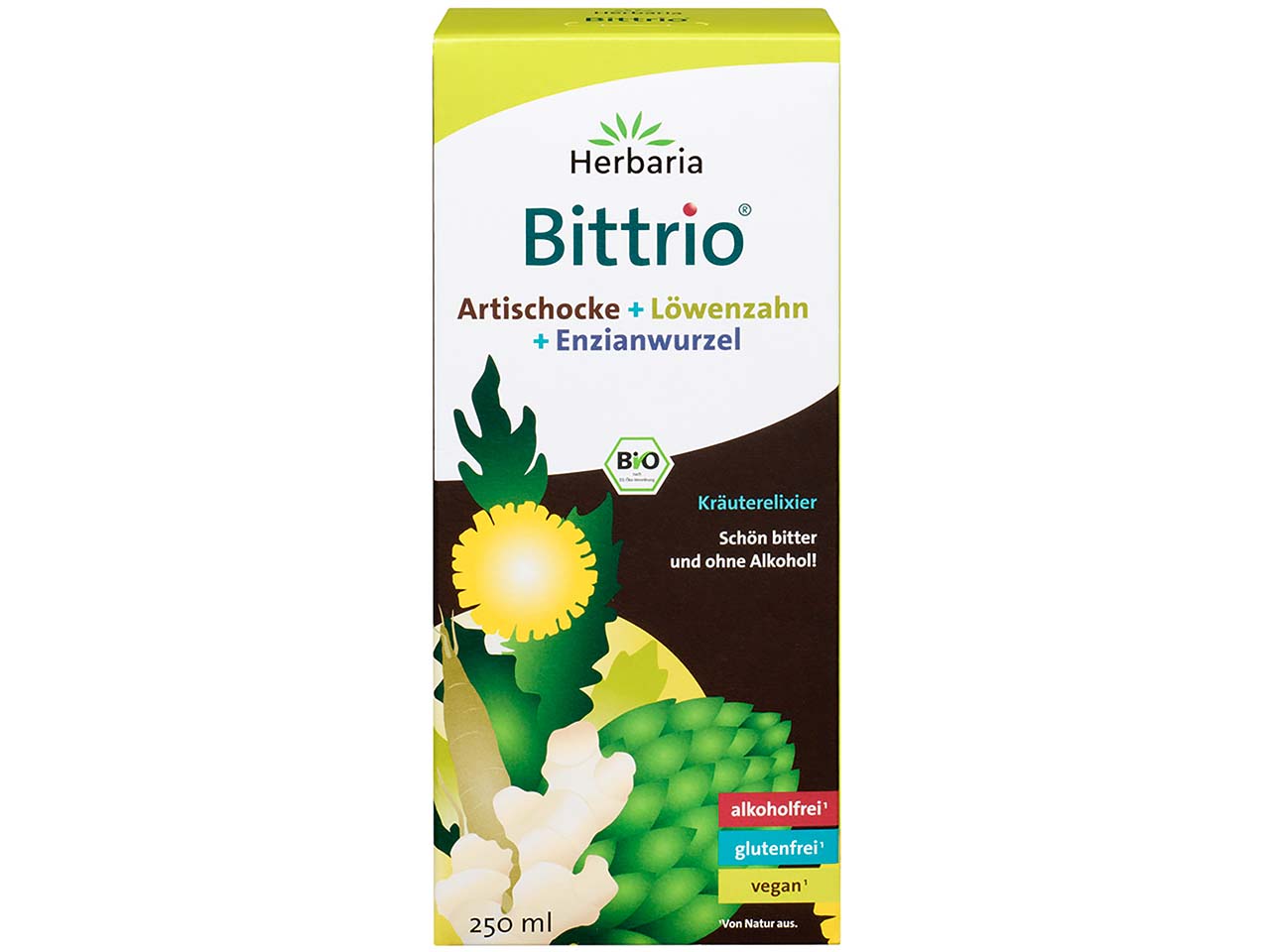 Herbaria Bio-Kräuterelixier "Bittrio", 250 ml
