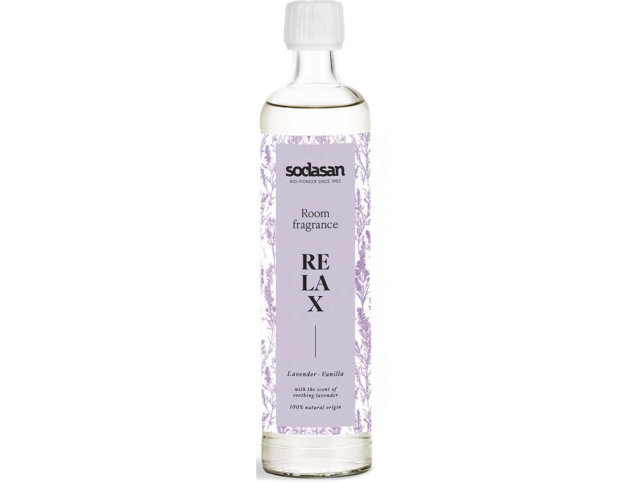 Sodasan Nachfüller für Raumduft "RELAX" mit Lavender und Vanille, 500 ml