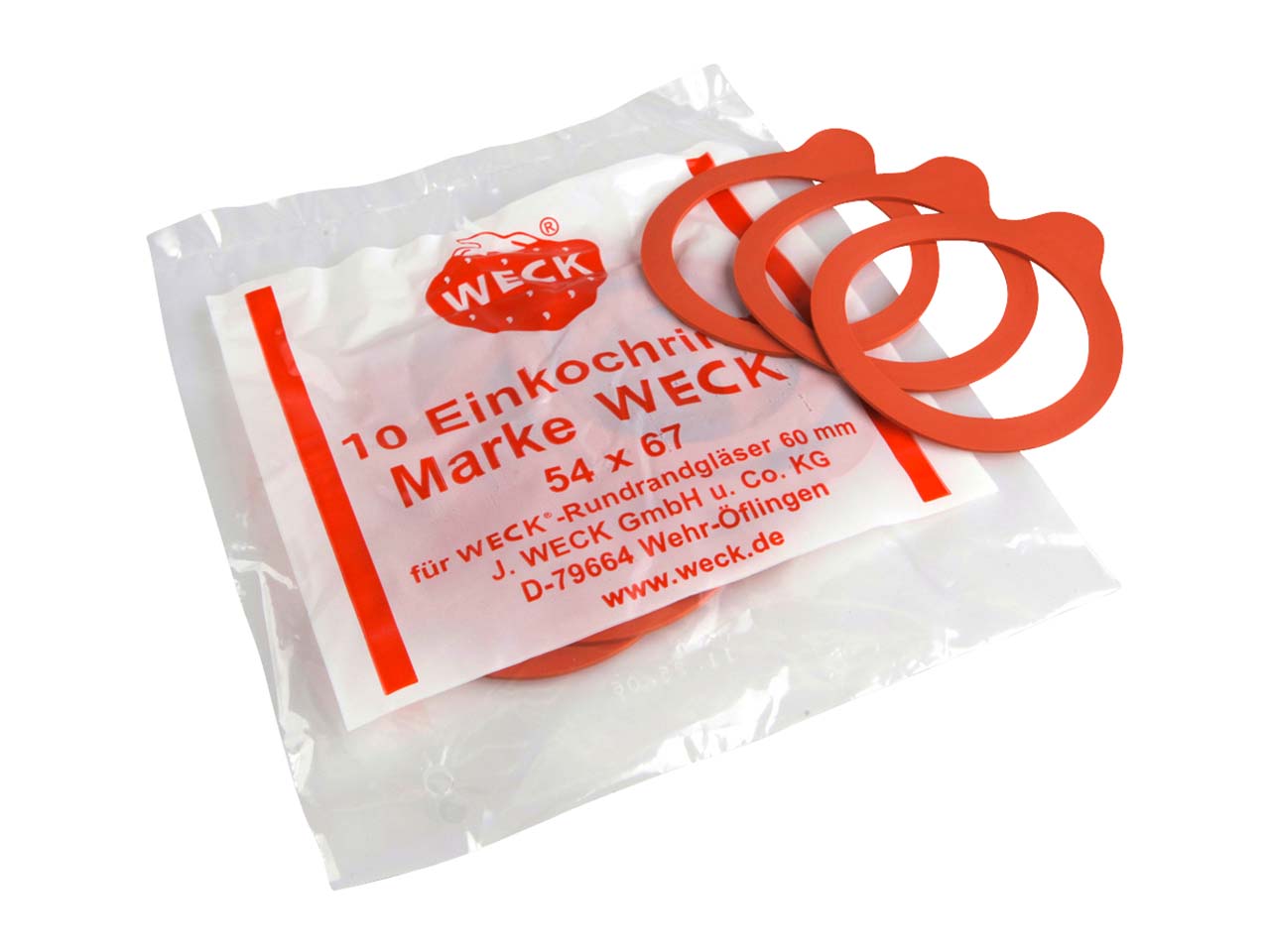 Weck Einkochring Ø 60 mm, 10 Stk.