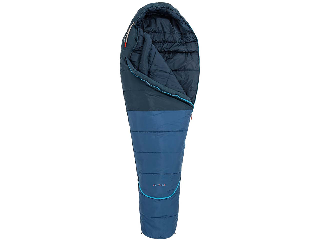 VAUDE Schlafsack 'Kobel Adjust 500 II SYN' für Kinder und Jugendliche, baltic sea