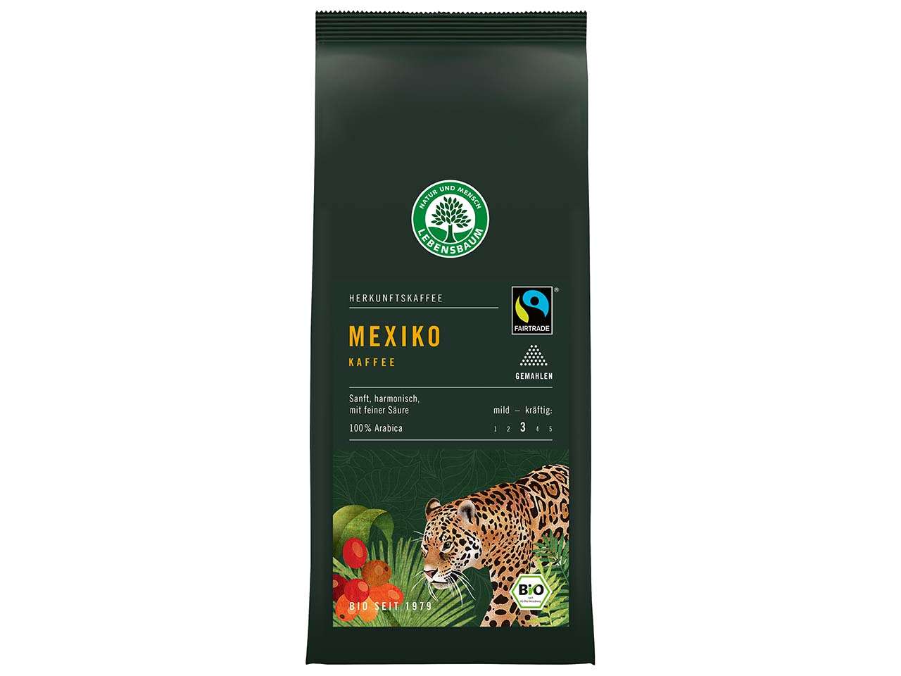 LEBENSBAUM Bio-Kaffee "Mexiko" gemahlen, 250 g