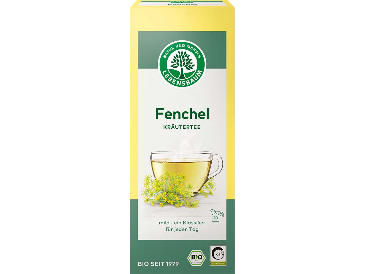 LEBENSBAUM Bio-Fencheltee, 20 x 2,5 g