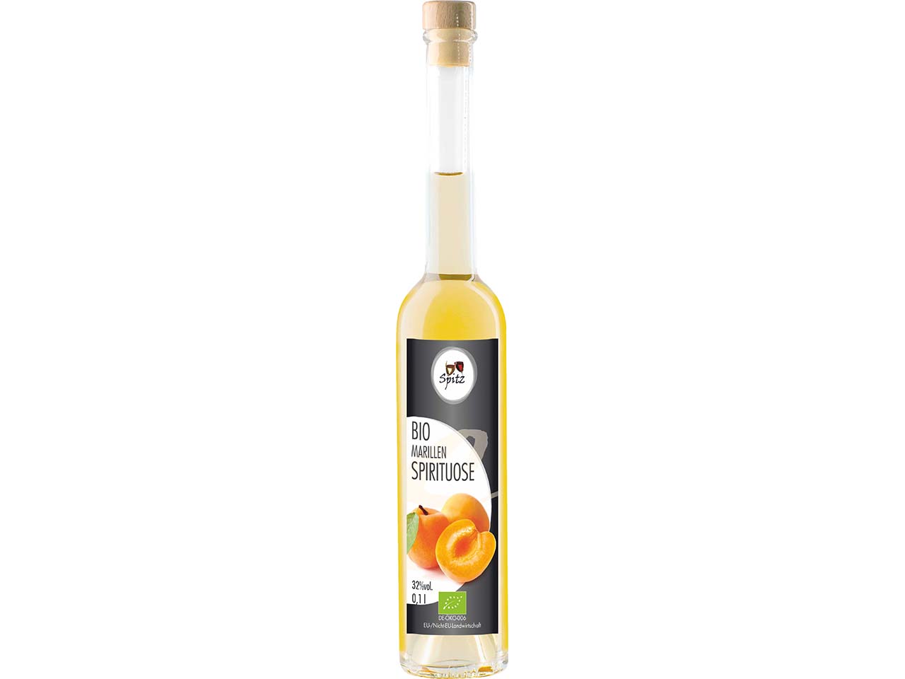 Spitz Bio-Schnaps "Marille", 0,1 l