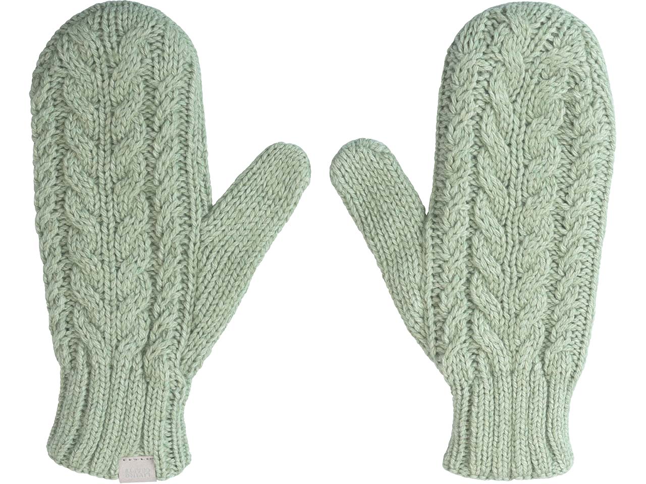 Living Crafts Bio-Fäustlinge "Nio", misty green