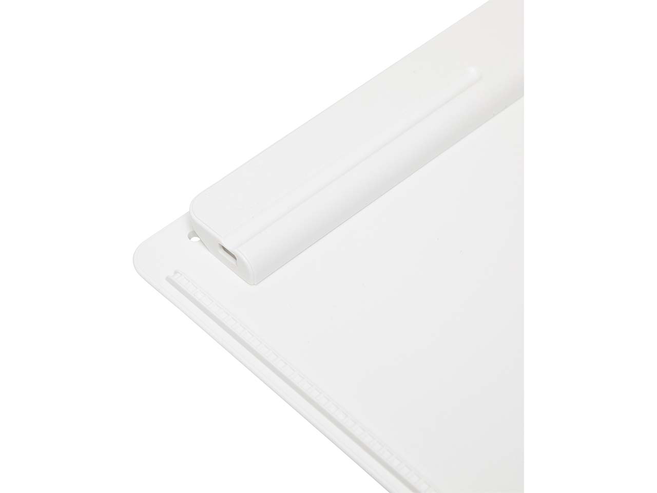 MAUL Klemmbrett "MAULgo" DIN A4 aus Recycling-Kunststoff, weiß