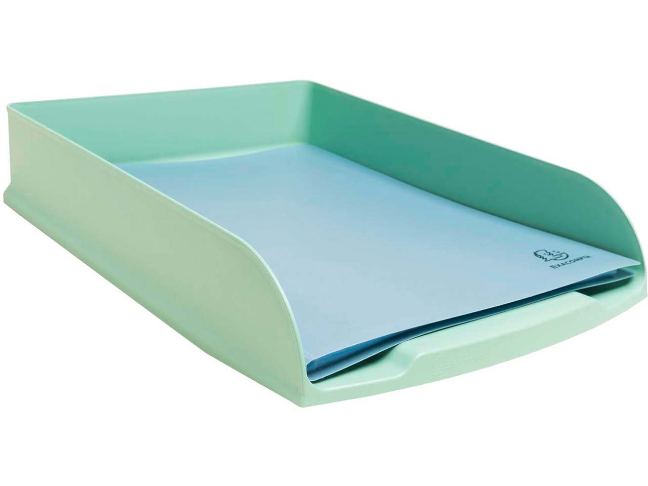 Exacompta Briefablage Hochformat "Combo Styli AutentiK" DIN A4+, salbei Exacompta Briefablage Hochformat "Combo Styli AutentiK" DIN A4+, salbei