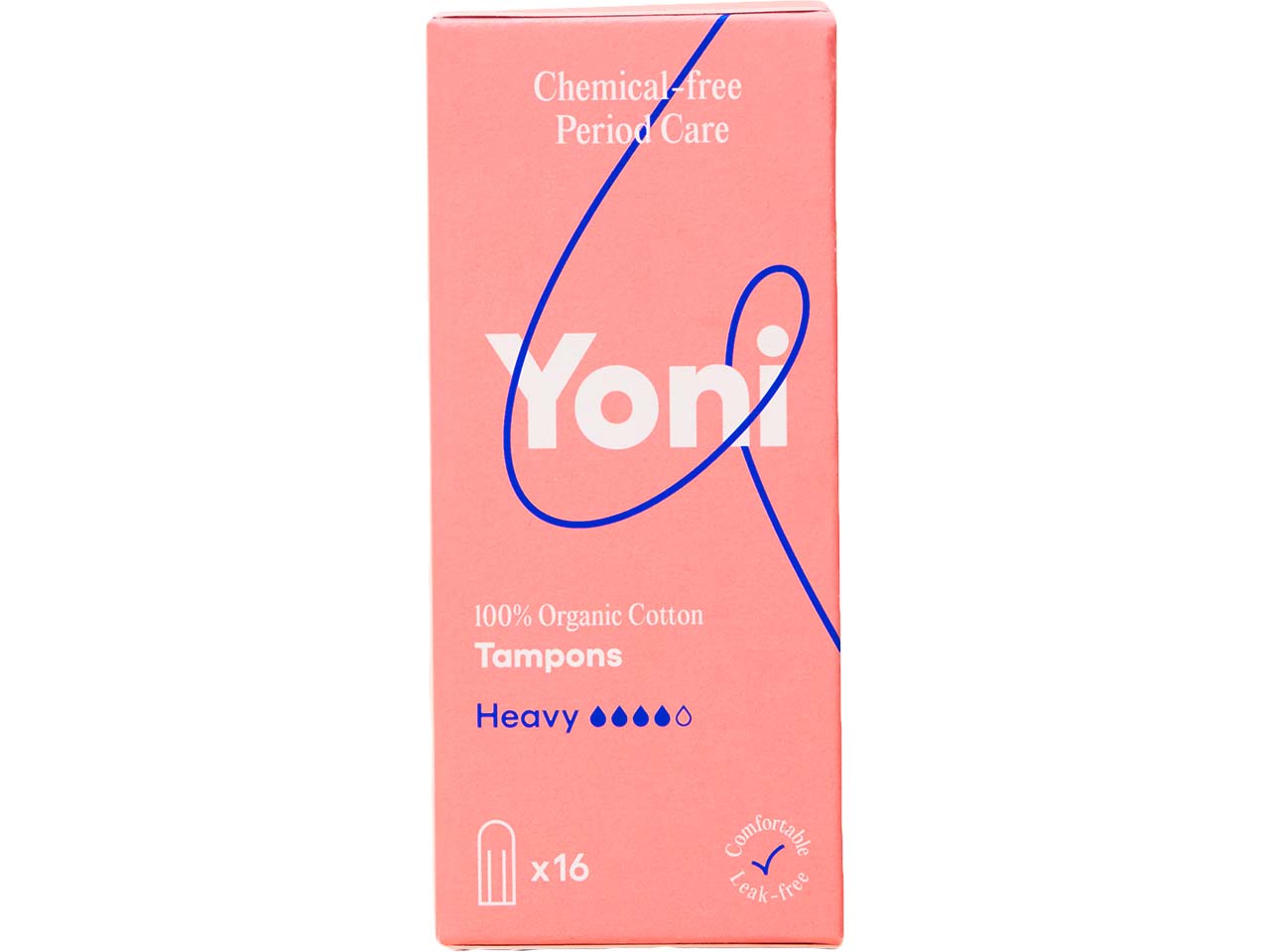 Yoni Tampons "Super" 16 Stk. aus Bio-Baumwolle