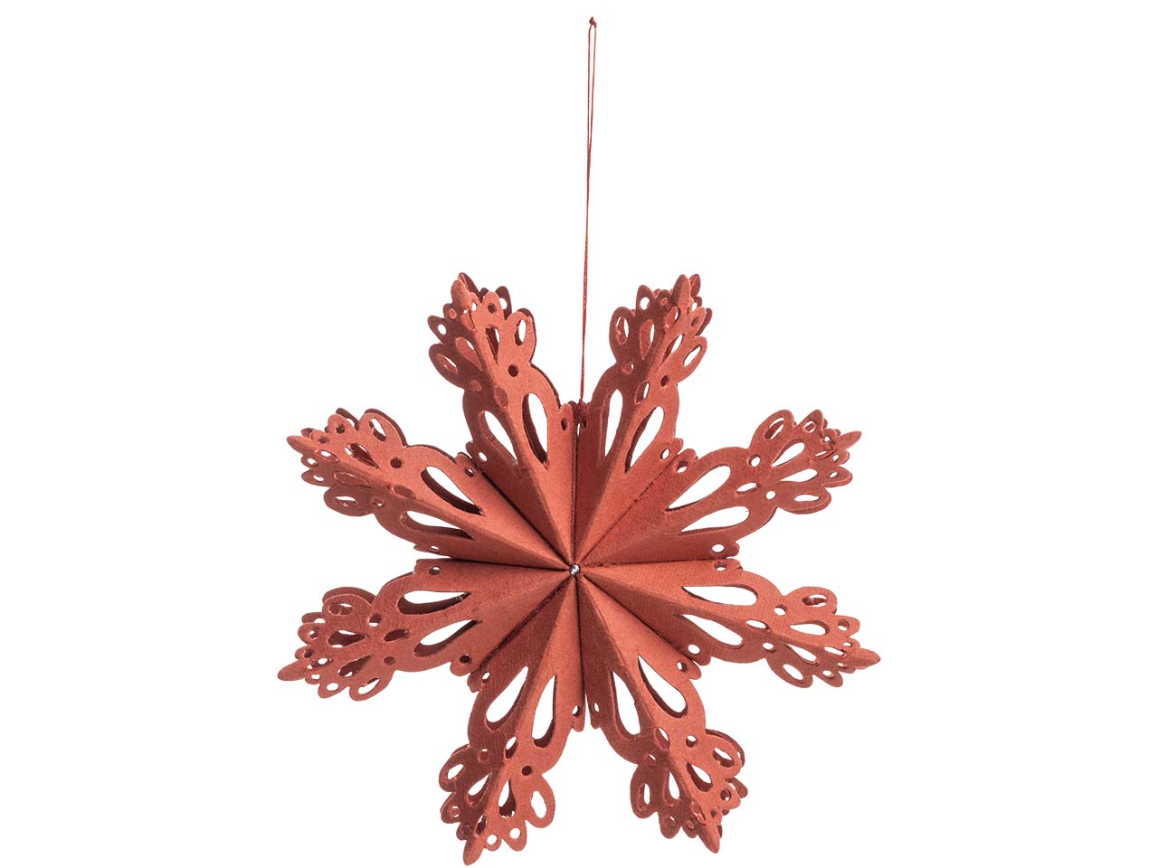 tranquillo Dekoanhänger "RED STAR" aus Papier