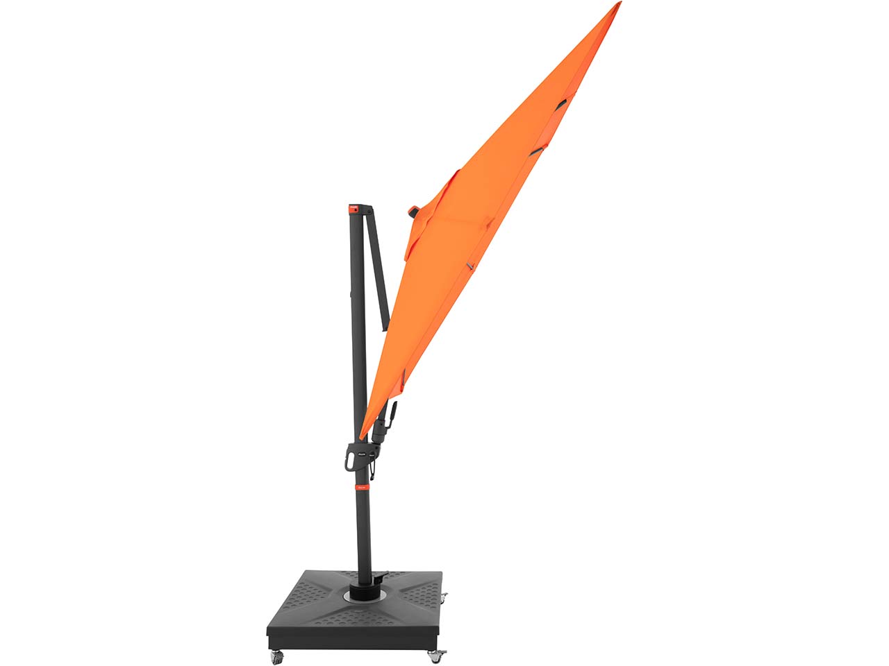 doppler Pendelschirm "myZone AX" 210 x 210 cm, orange