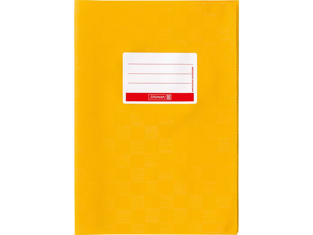 BRUNNEN Heftumschlag aus Polypropylen DIN A4, goldgelb