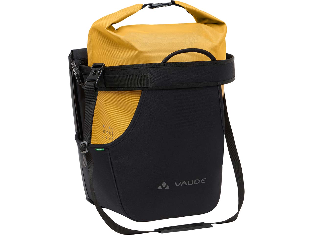 VAUDE 2in1 Radtasche/Fahrradkorb "Urban Cargo", burnt yellow