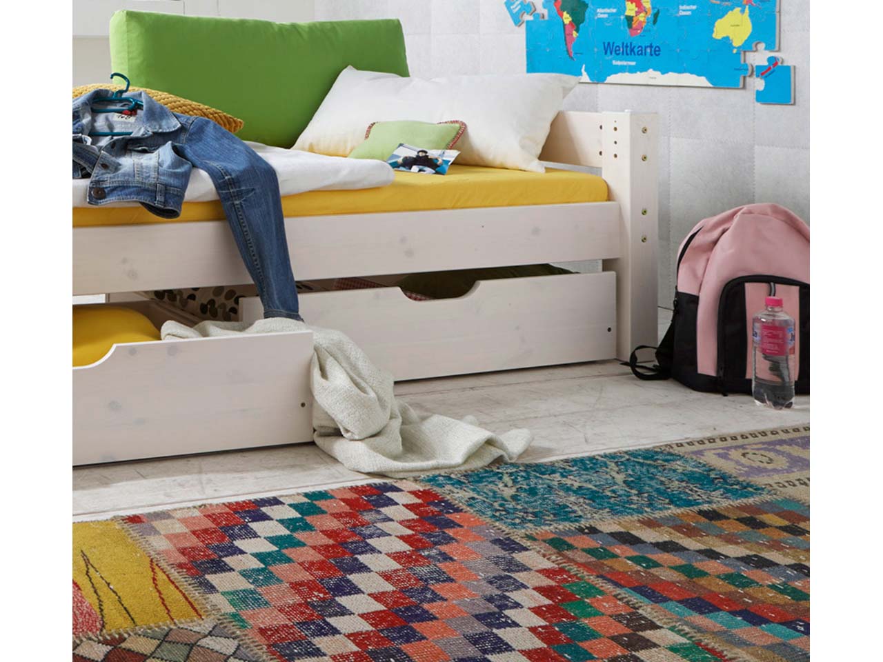 2er-Set Kissen "Infanskids" lime