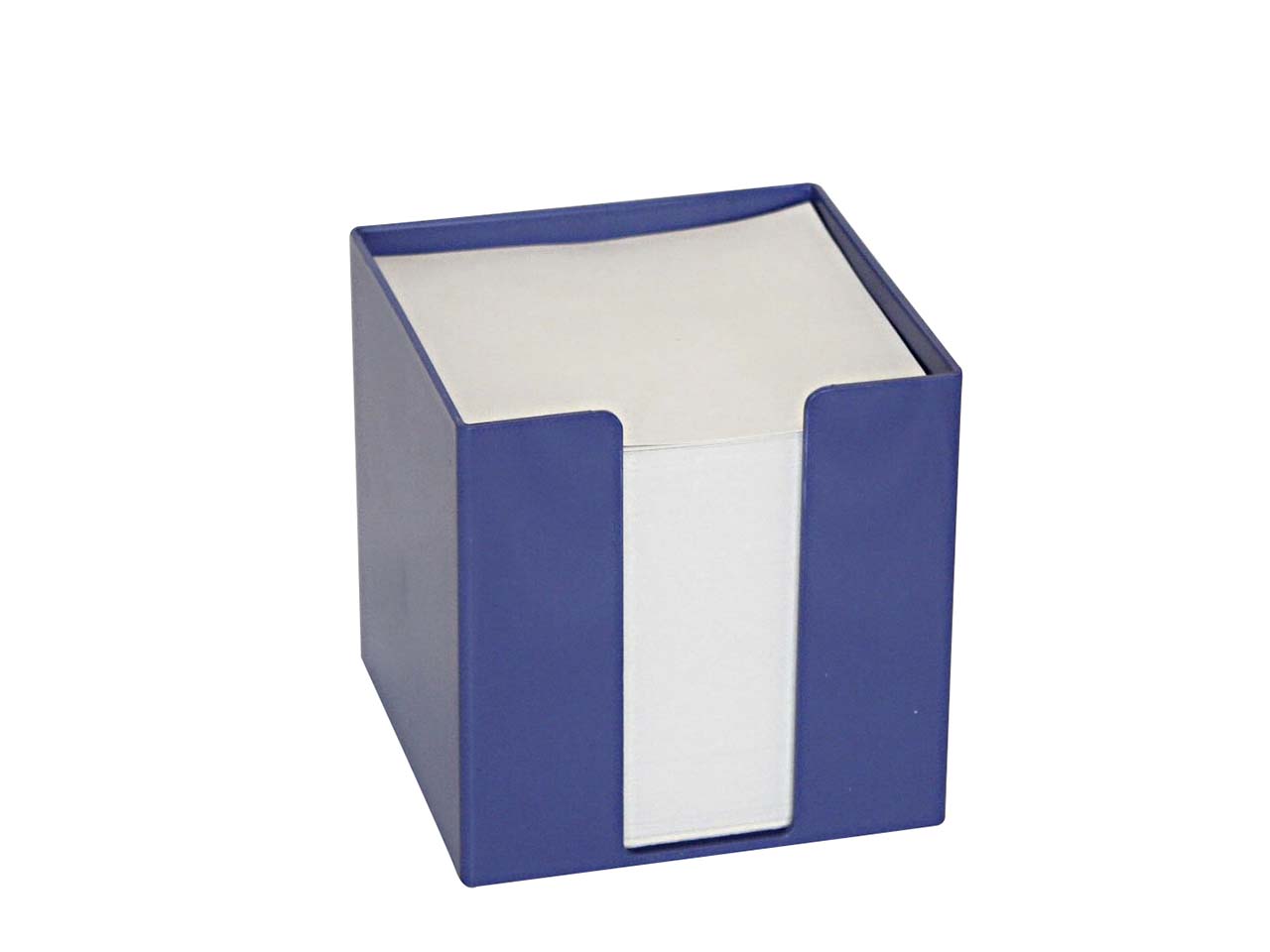 Zettelbox "Grüne Welle" blau