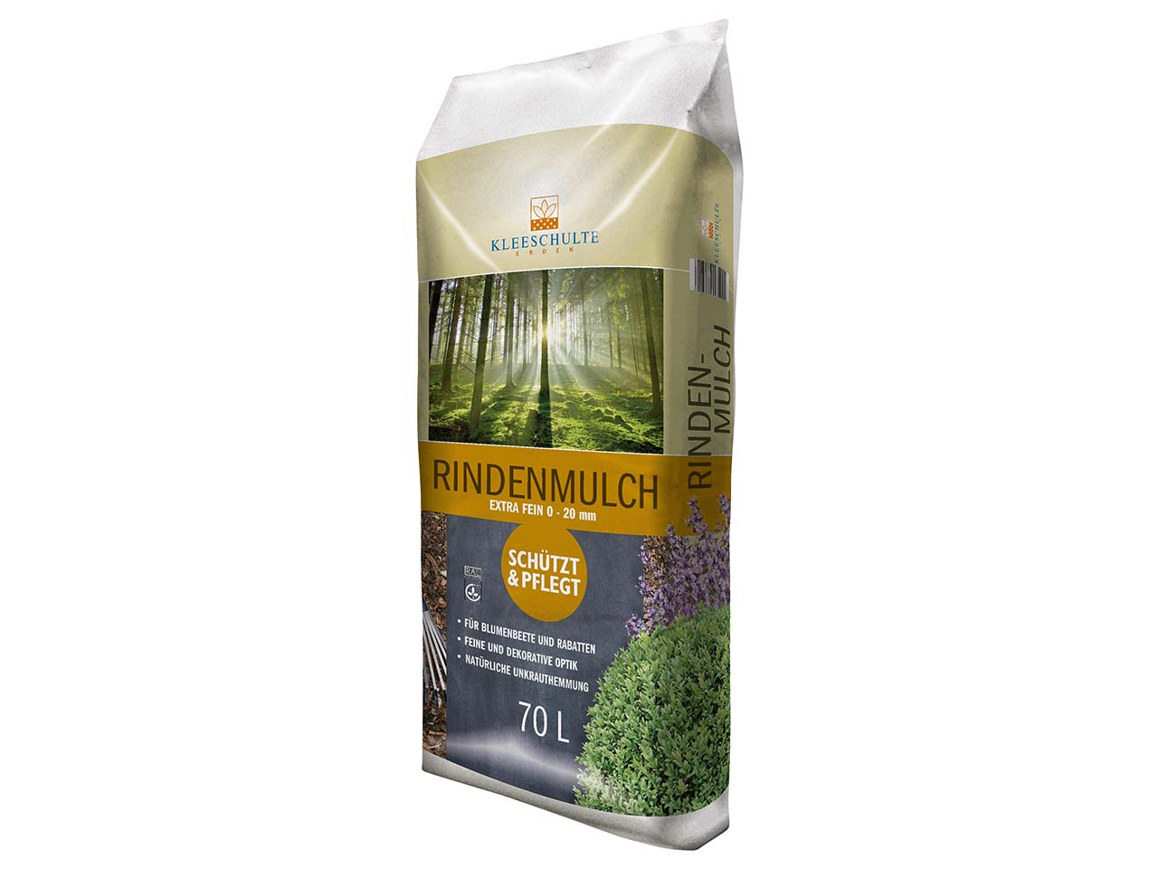 Kleeschulte Rindenmulch, sehr fein, 0-20 mm, 70 l