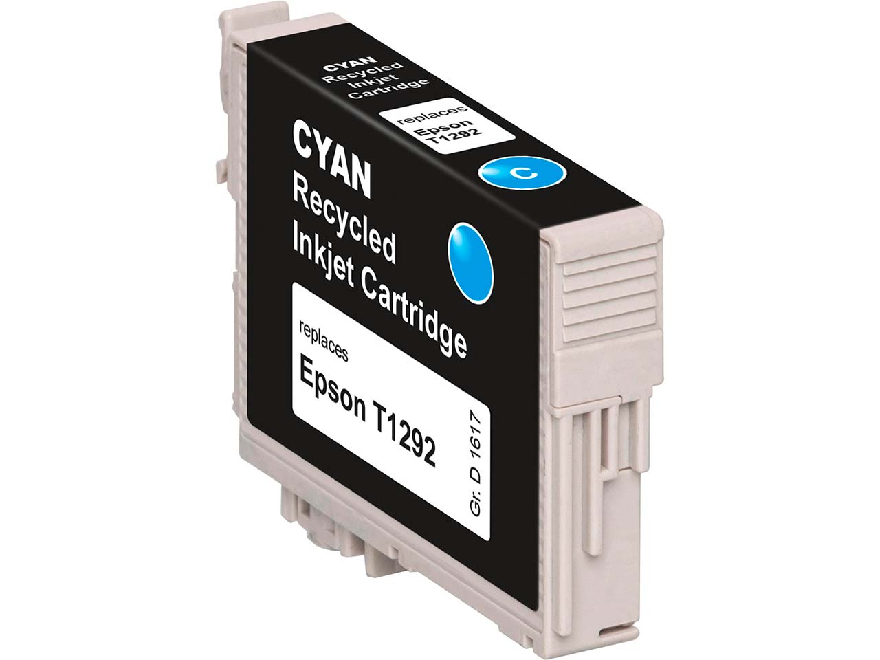 memo Tintenpatrone ersetzt Epson T1292 cyan