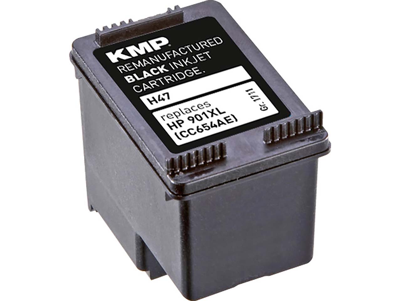 KMP Tintenpatrone ersetzt HP Nr. 901XLBK schwarz