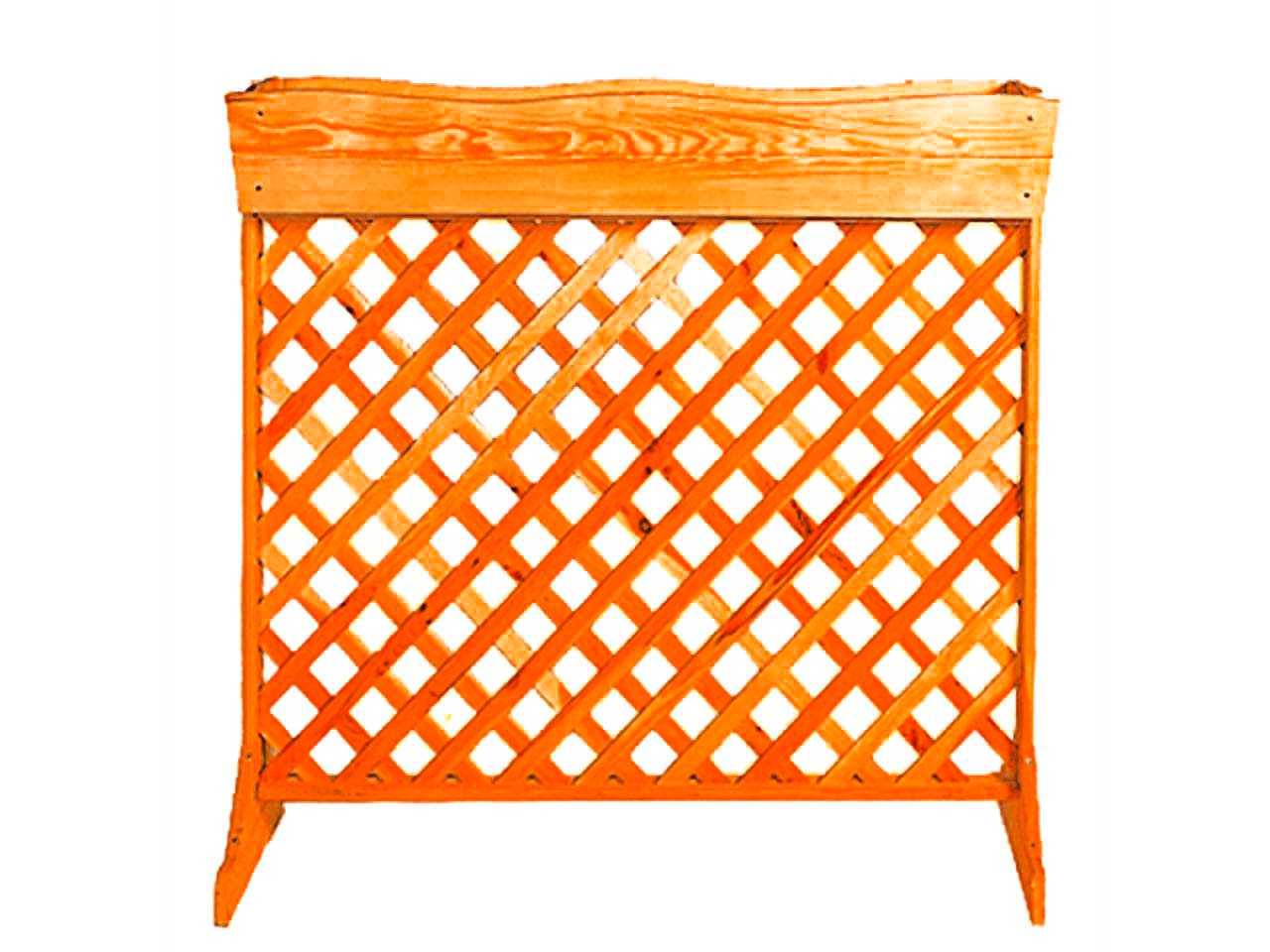 Spalier mit Blumenkasten "Rustica" B 110 x T 41 x H 107 cm