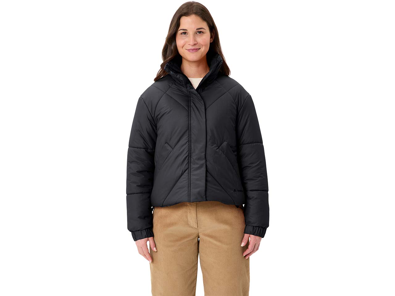 VAUDE Damen-Steppjacke "Najun" mit Stehkragen, black, Gr. 36