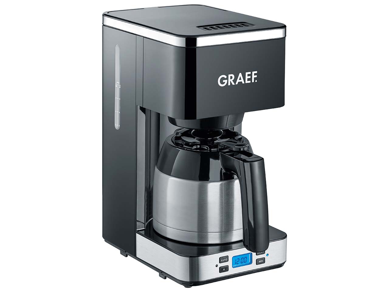 Graef Kaffeemaschine "FK 512" schwarz/silber