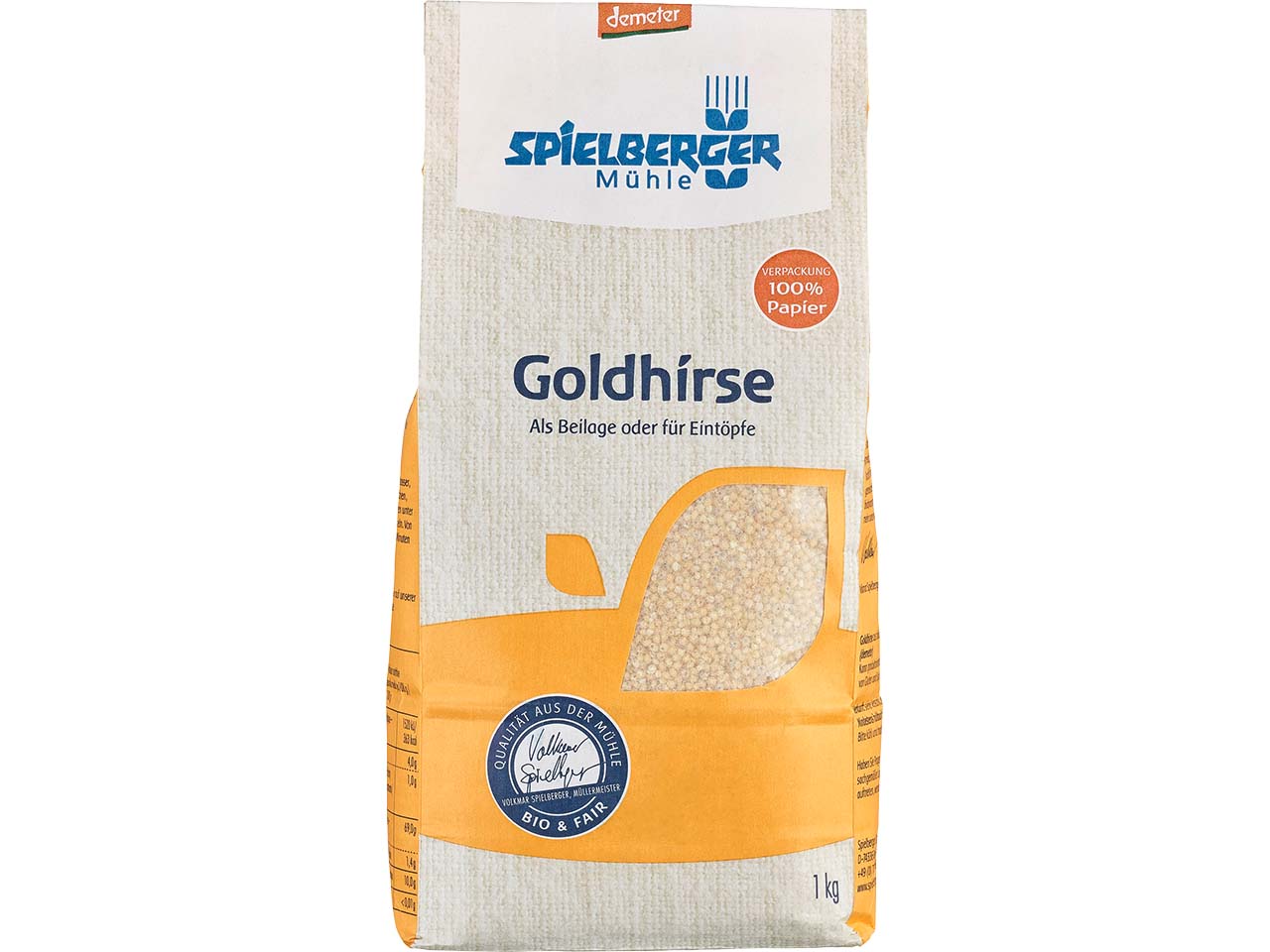 Spielberger Mühle Bio-Goldhirse, 1 kg