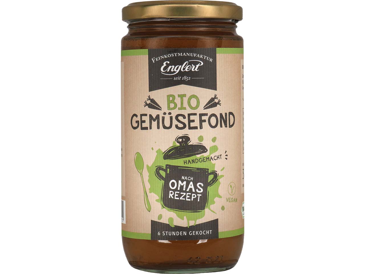 Feinkost Englert Bio-Gemüsefond vegan, 380 ml