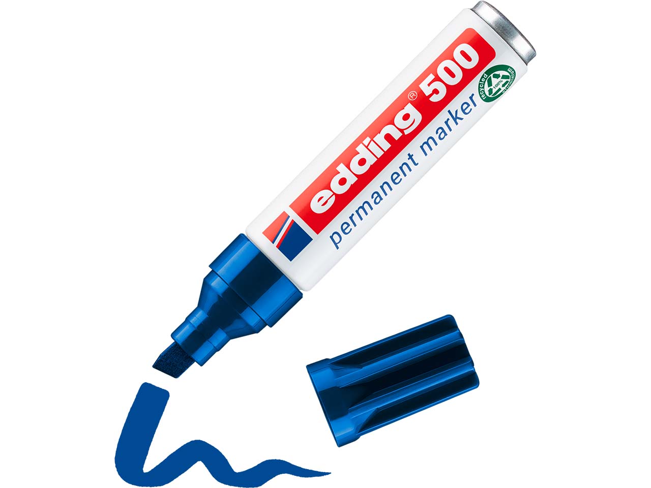 edding Permanentmarker "500" blau