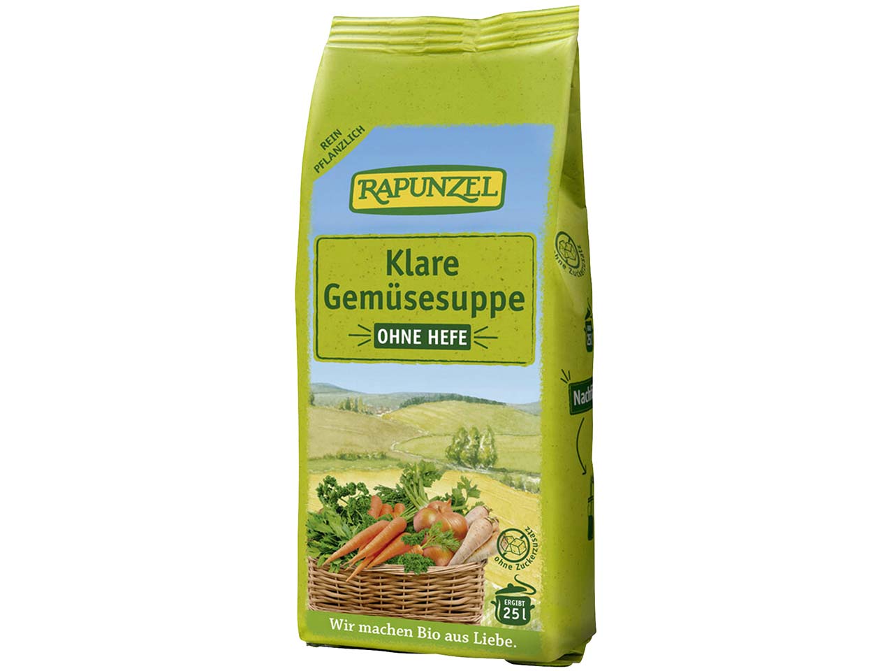 RAPUNZEL Klare Bio-Gemüsesuppe ohne Hefe, 500 g