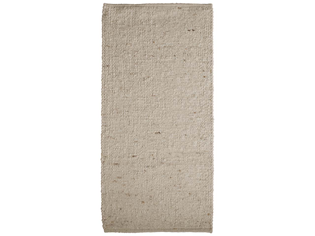 Schurwollteppich "Inzell" natur/braun (B x T) 90 x 180 cm