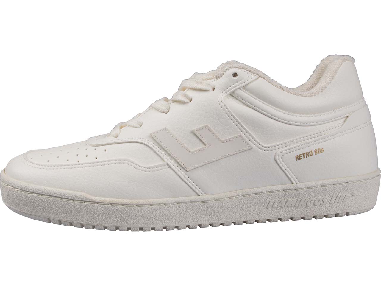 FLAMINGOS LIFE Sneaker 'RETRO 90s', all white, Gr. 37