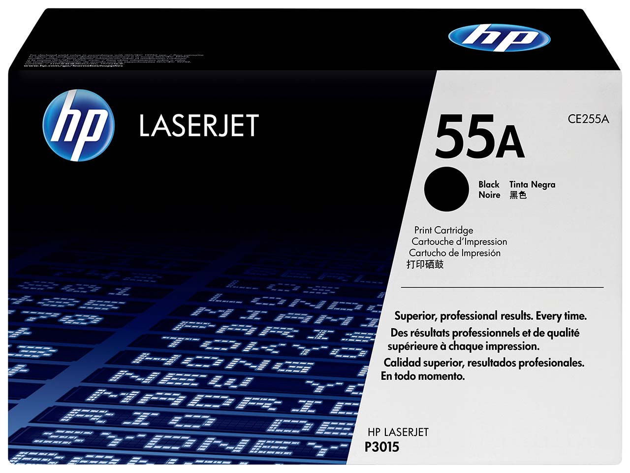 hp Druckkassette CE255A, Nr. 55A schwarz