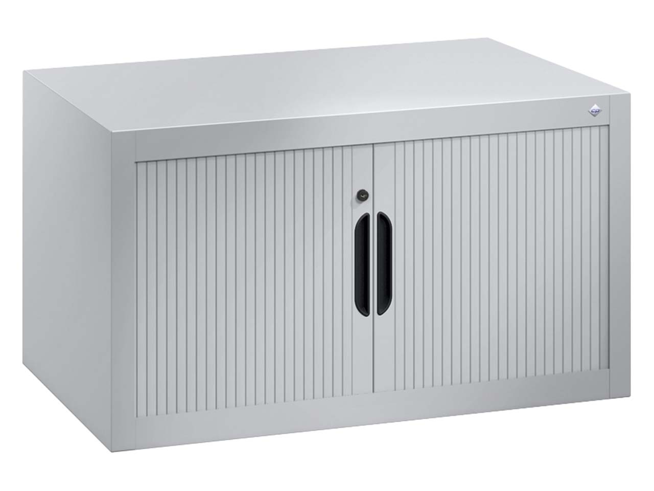 Rollladenaufsatz-Schrank alusilber 80cm