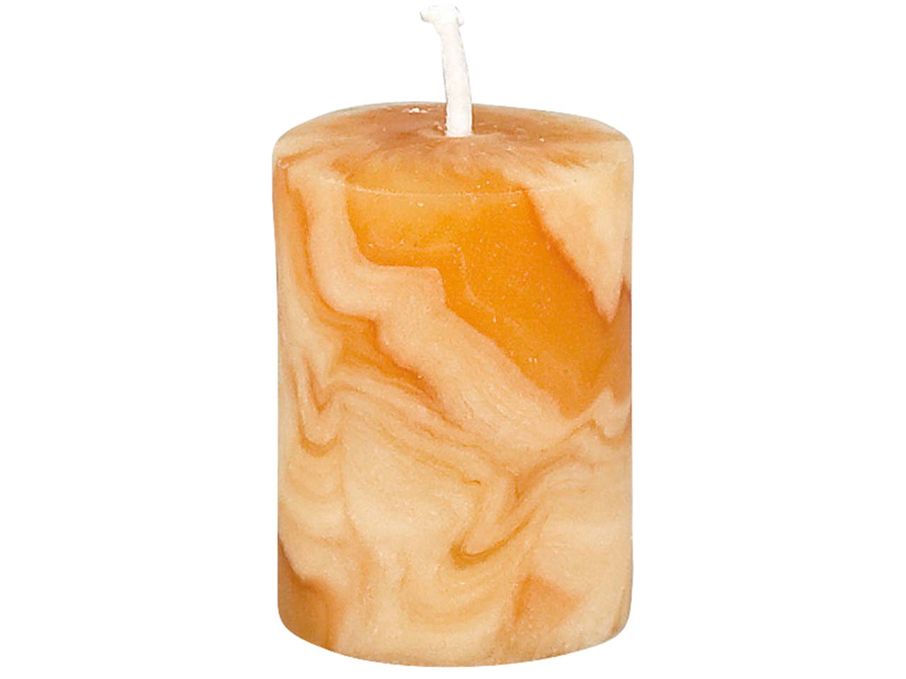 Stumpenkerze aus Bienenwachs 40 x 60 mm, natur