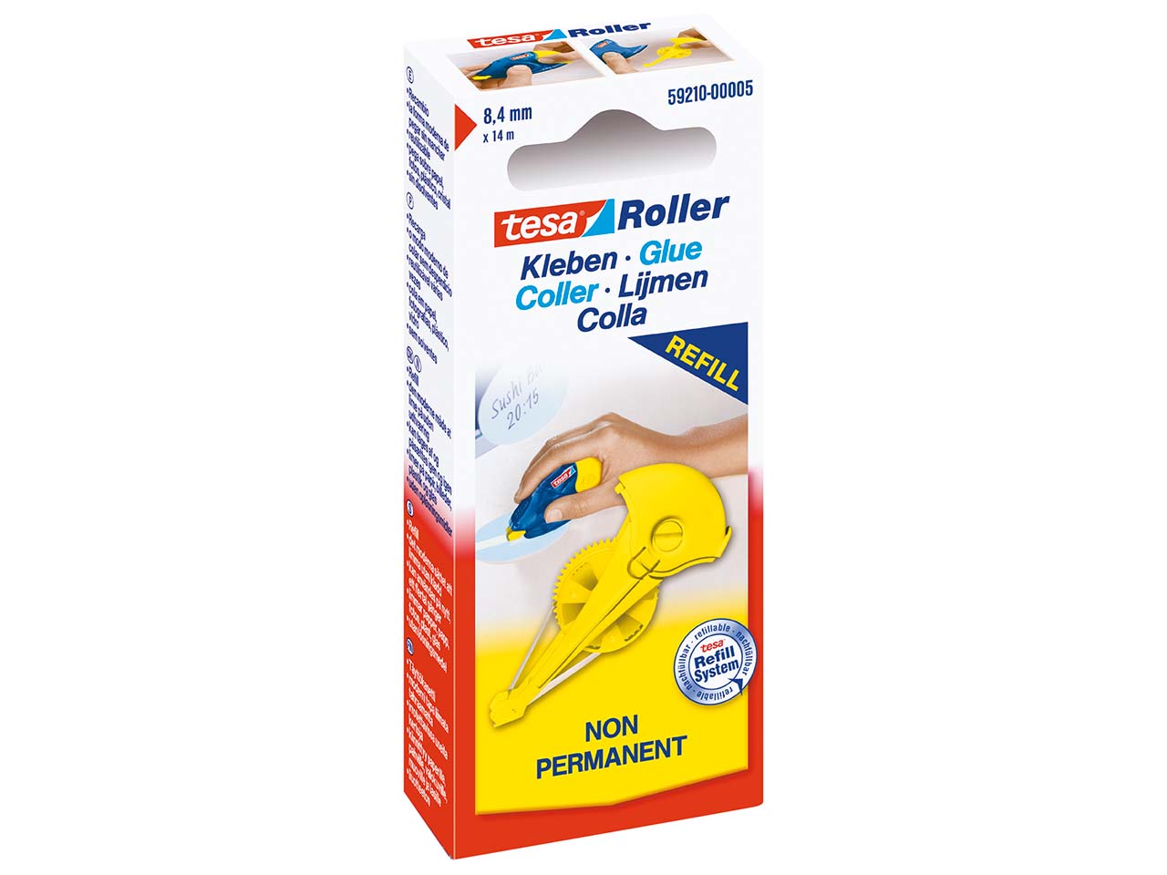 tesa Refill 'ecoLogo' 8,4 nonpermanent